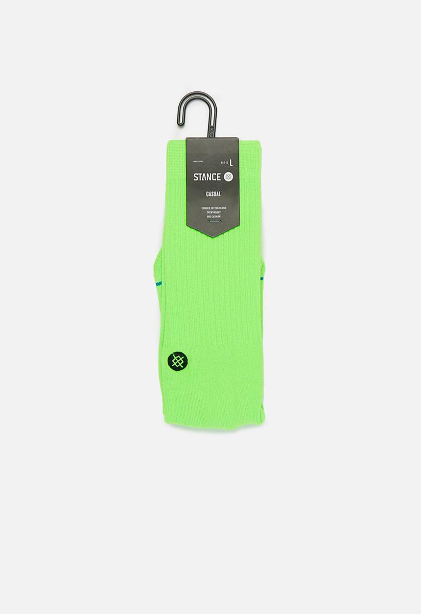 Stance Socks - Stance icon florescent - neon green