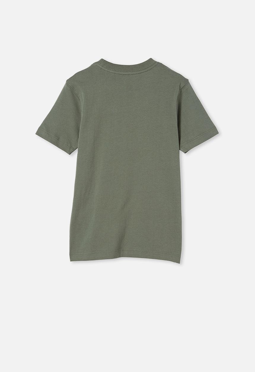 Cotton On - Max skater short sleeve tee - swag green