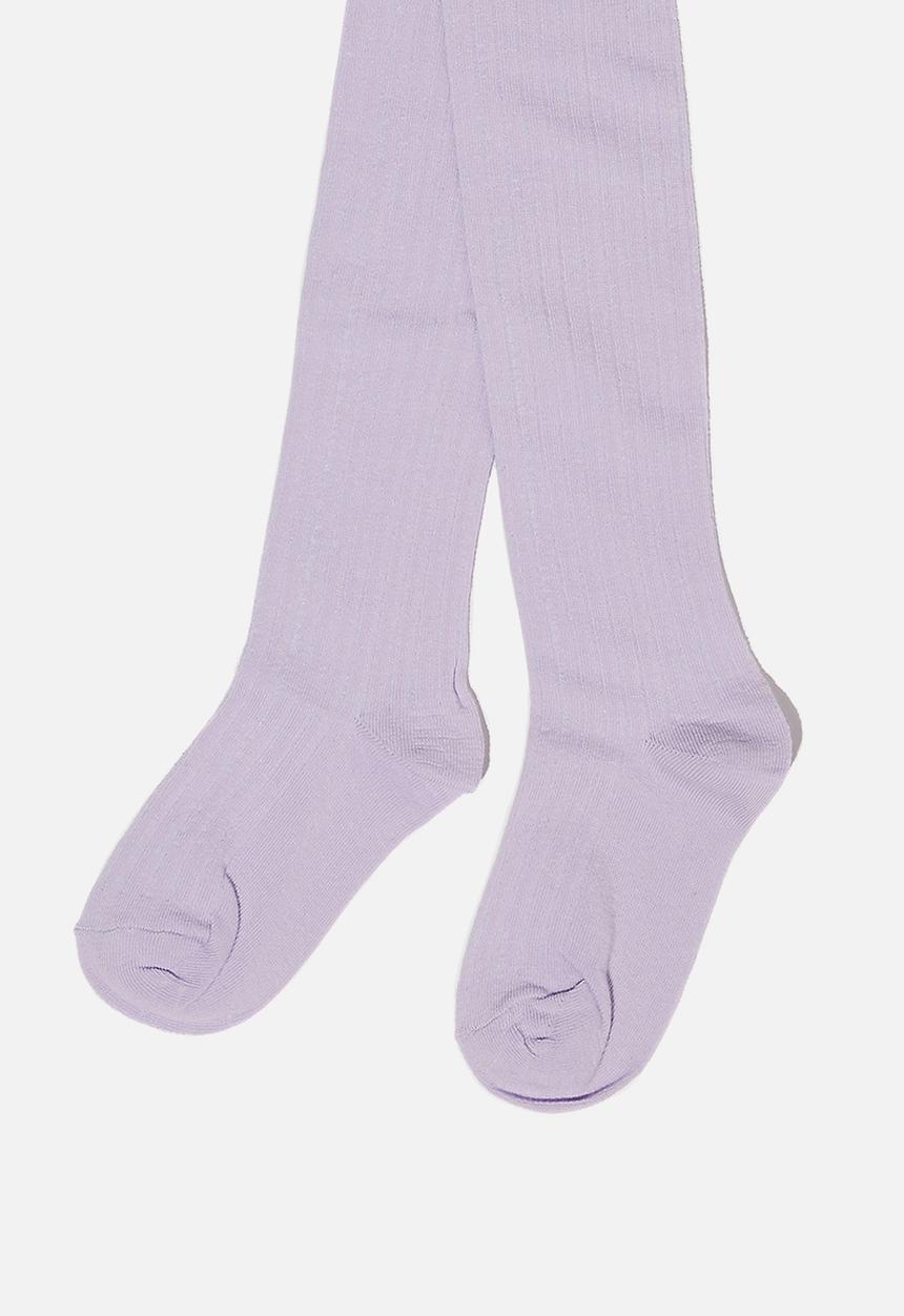 Cotton On - Ribbed solid tight - lilac