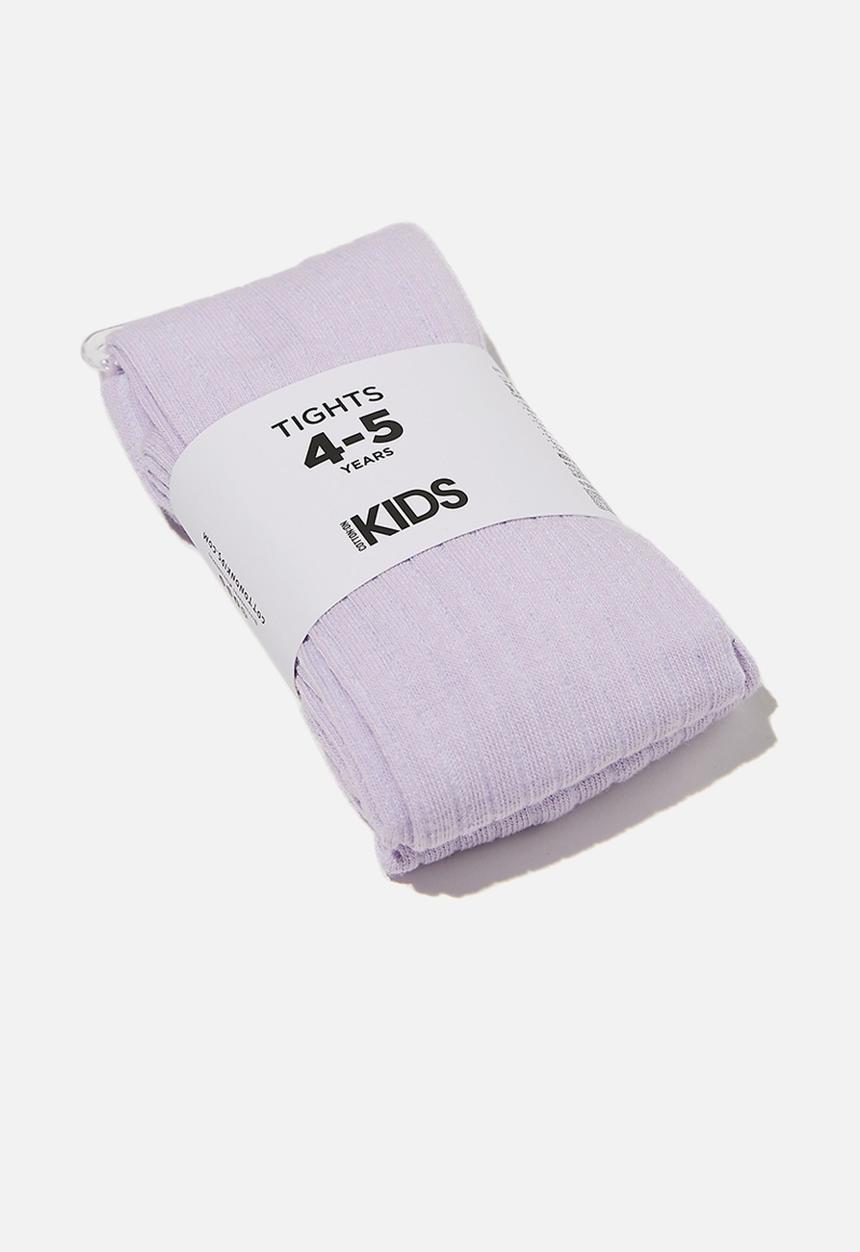 Cotton On - Ribbed solid tight - lilac