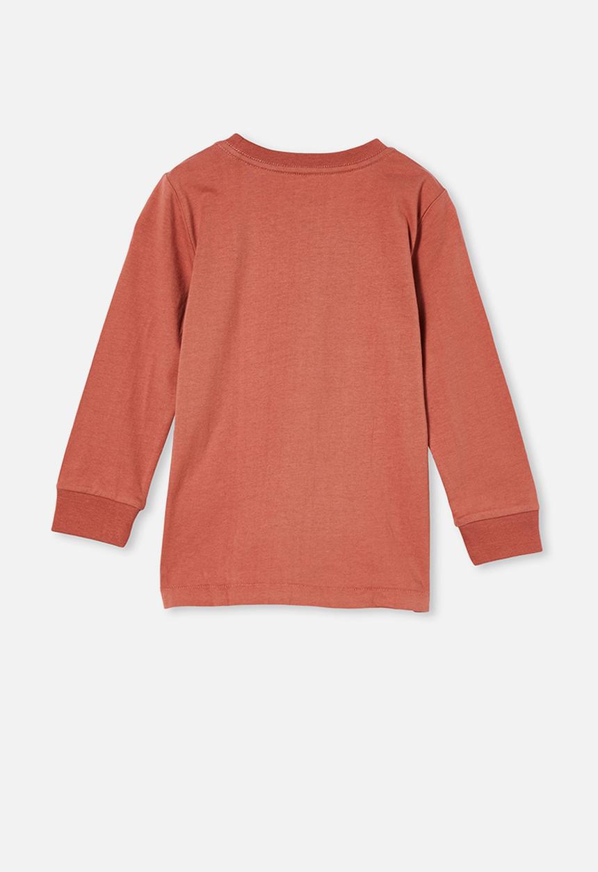 Cotton On - Tom long sleeve tee - chutney