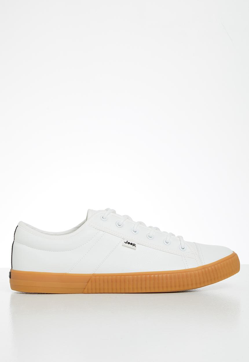 JEEP - Peg fashion sneaker - white