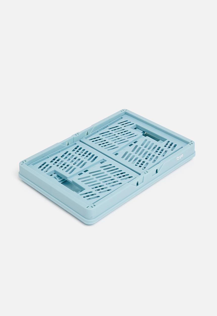 Typo - Small foldable storage - denim blue