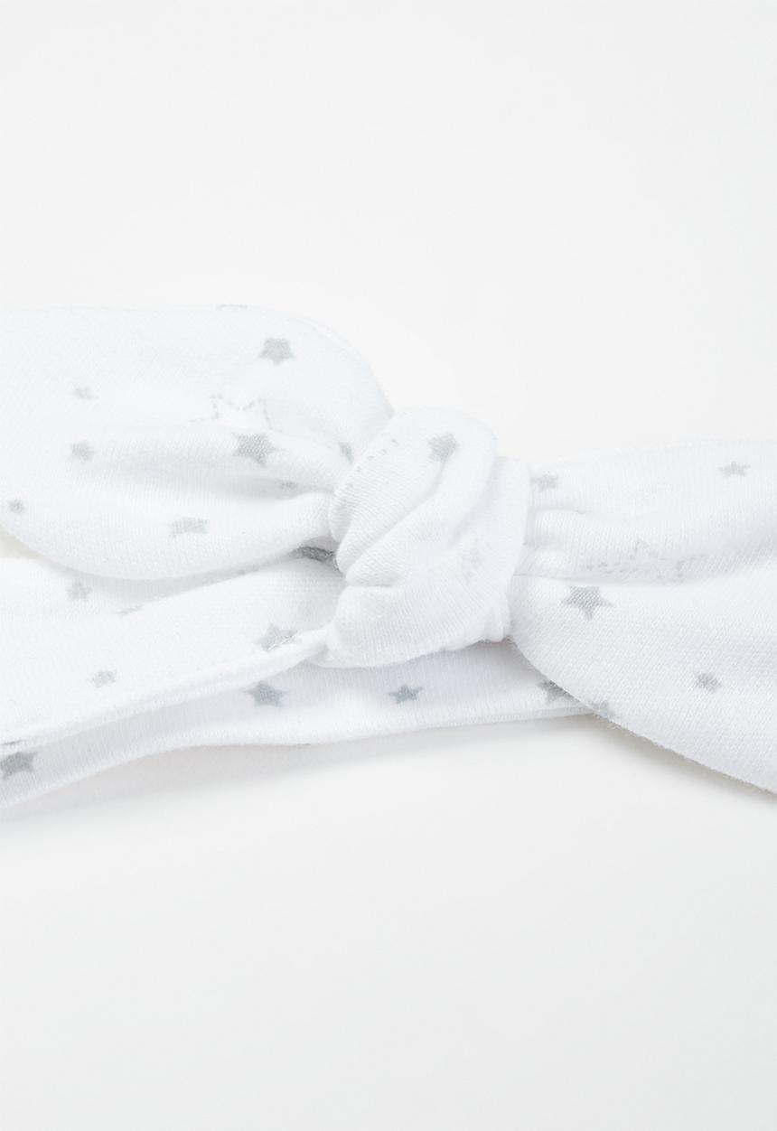 Little Lumps - Headband - white & grey 