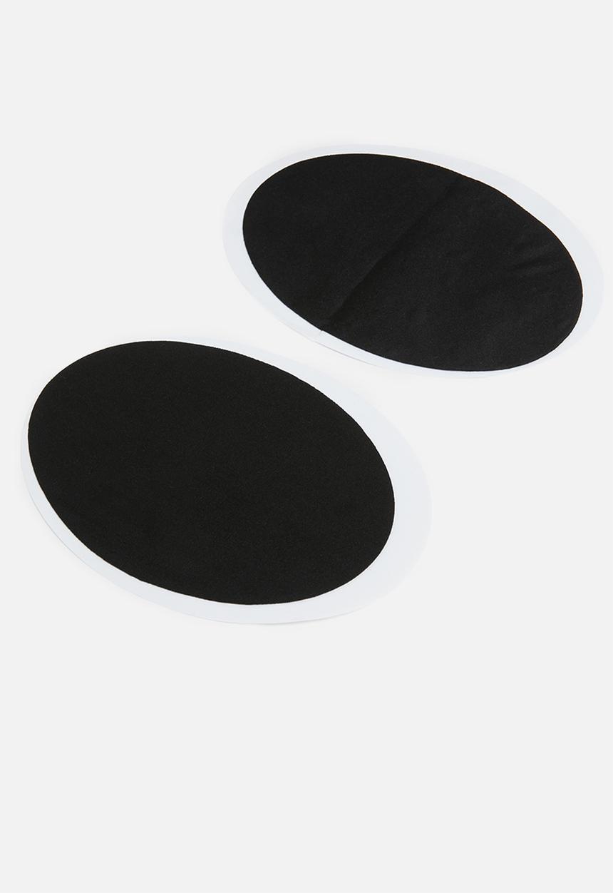 Up-Tape - Ebony toast black reusable silicon pastie set - black