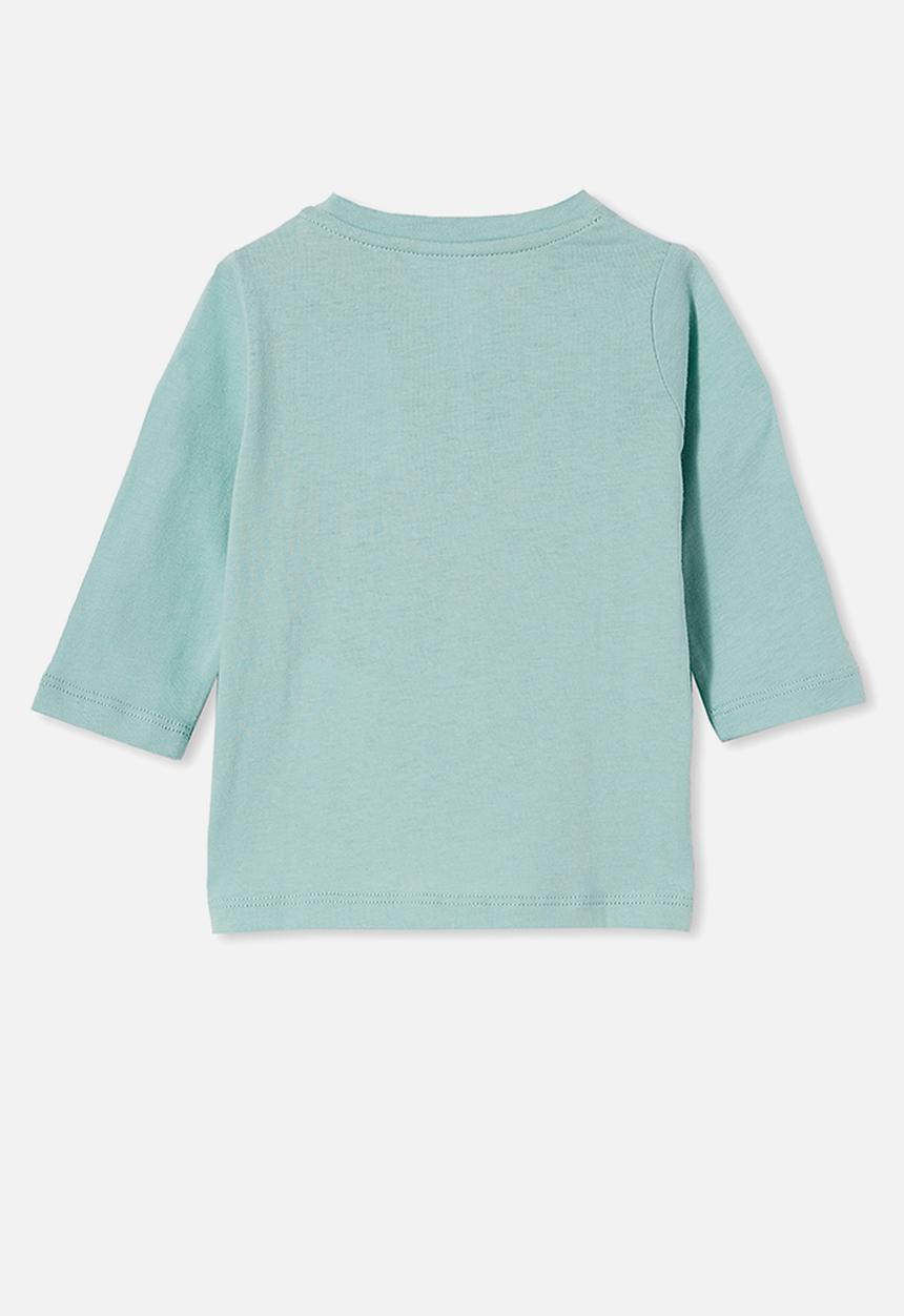 Cotton On - Jamie long sleeve tee - duck egg