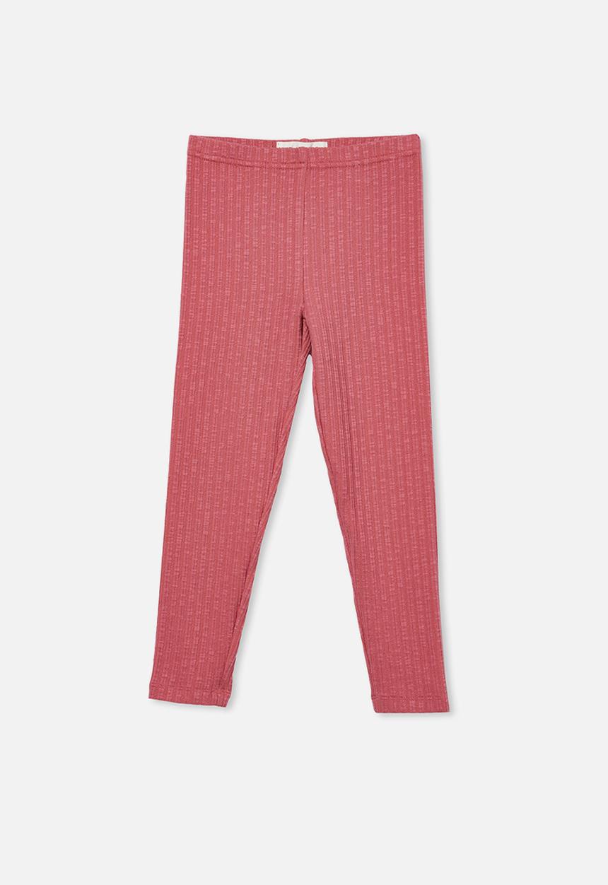 Cotton On - Huggie tights - very berry