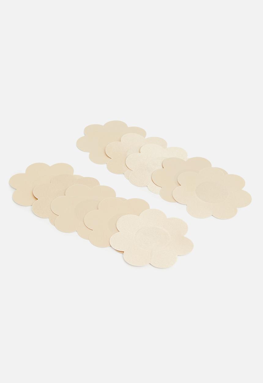 Up-Tape - Milky light tea pastie 5 pair nipple pastie set - clear