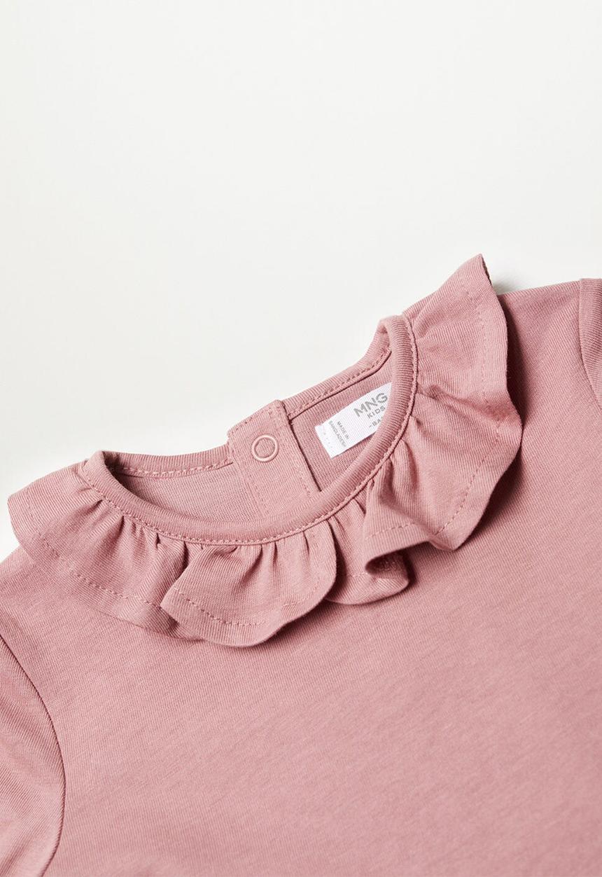 MANGO - Mini8 long sleeve tee - pink