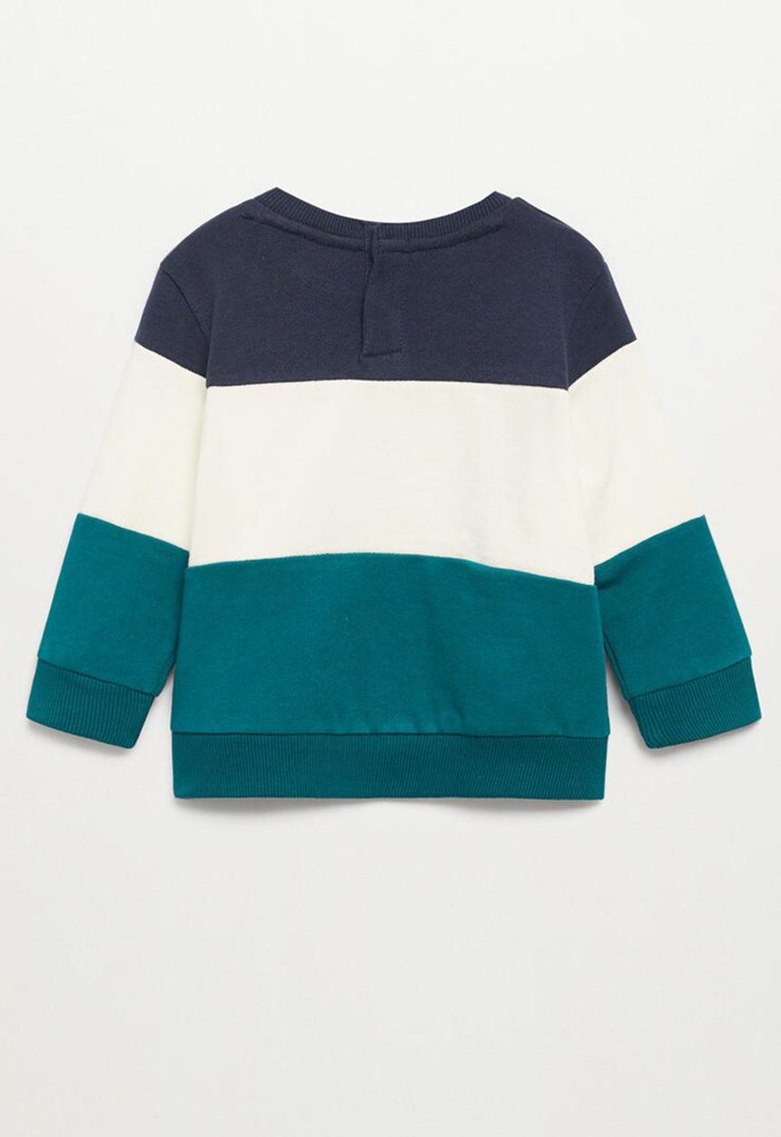 MANGO - Block3 sweatshirt - navy 