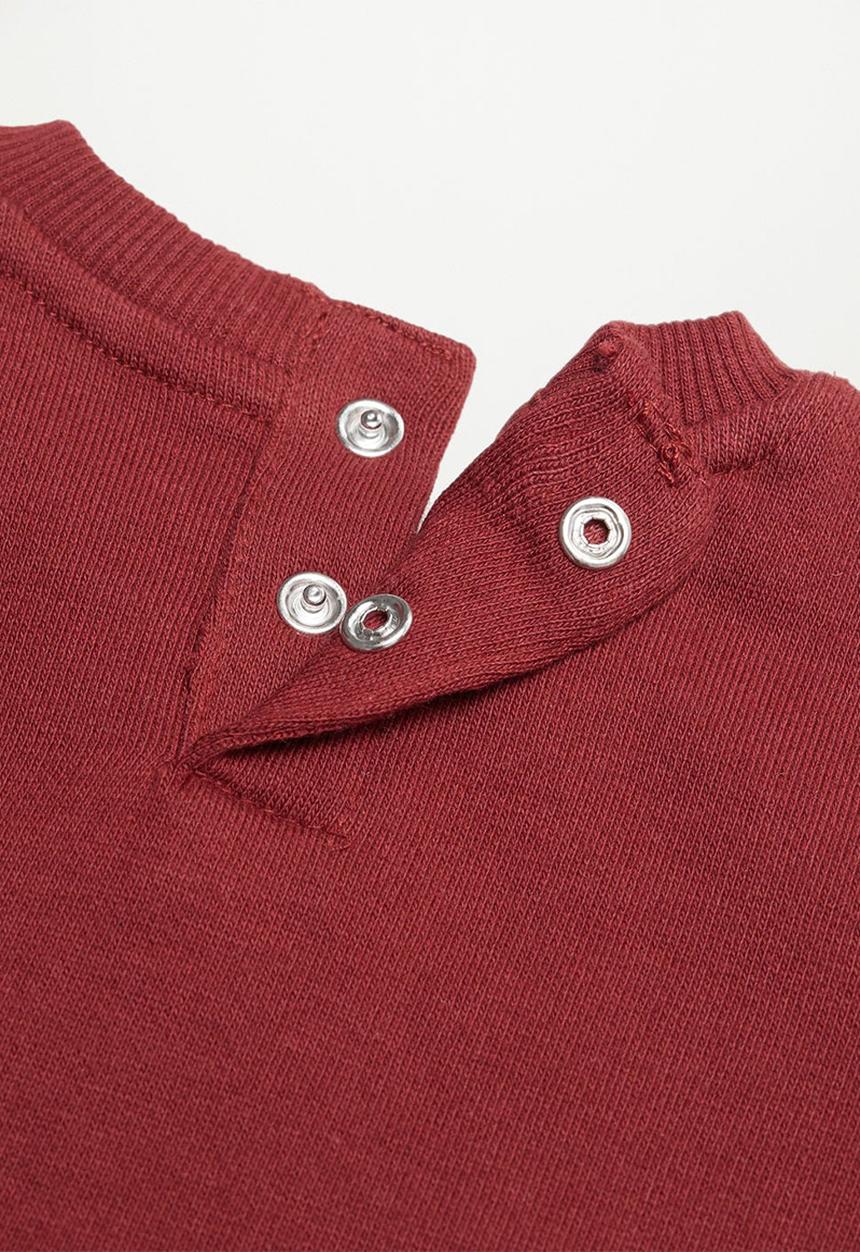 MANGO - Block3 sweatshirt - red