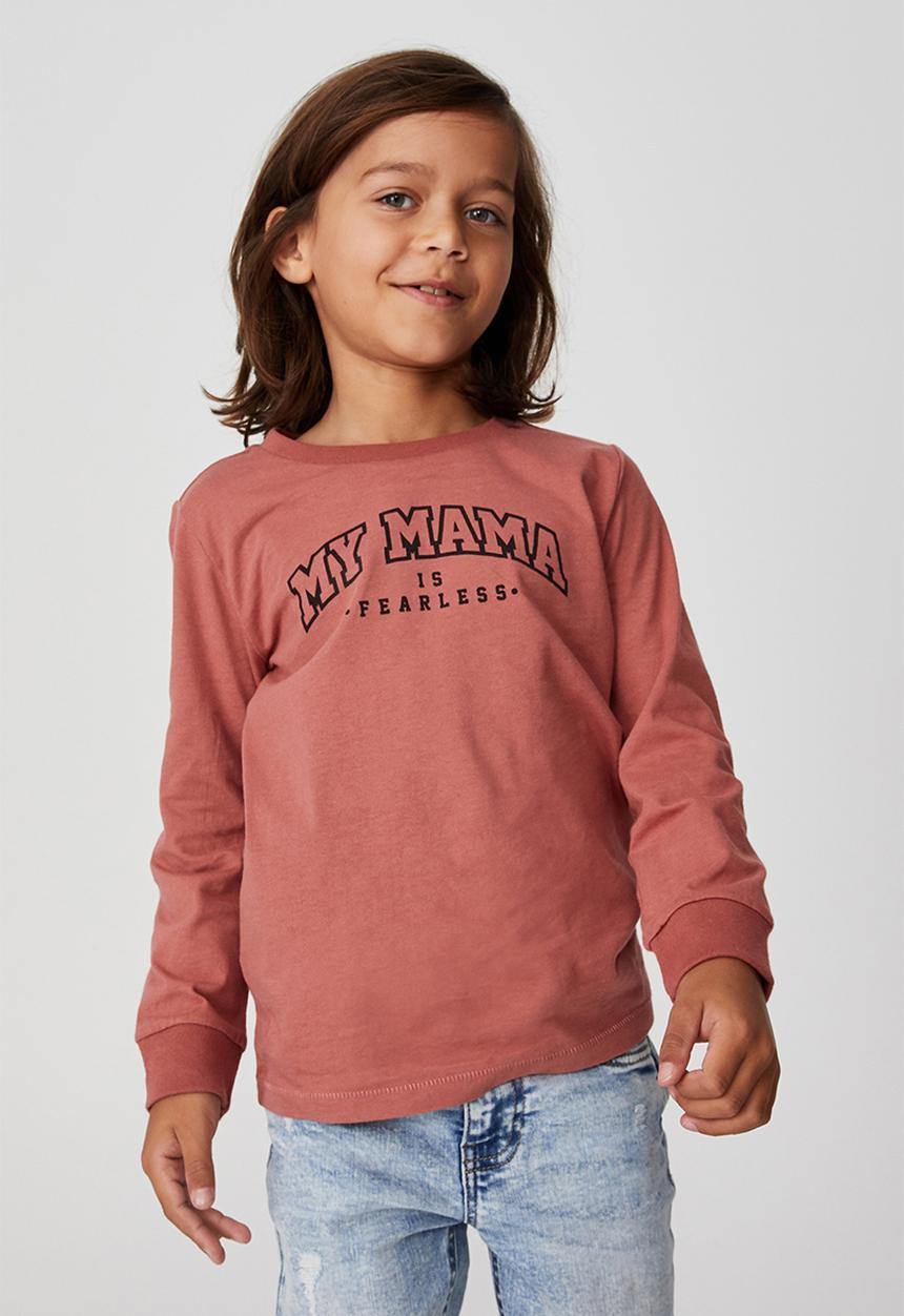 Cotton On - Tom long sleeve tee - chutney