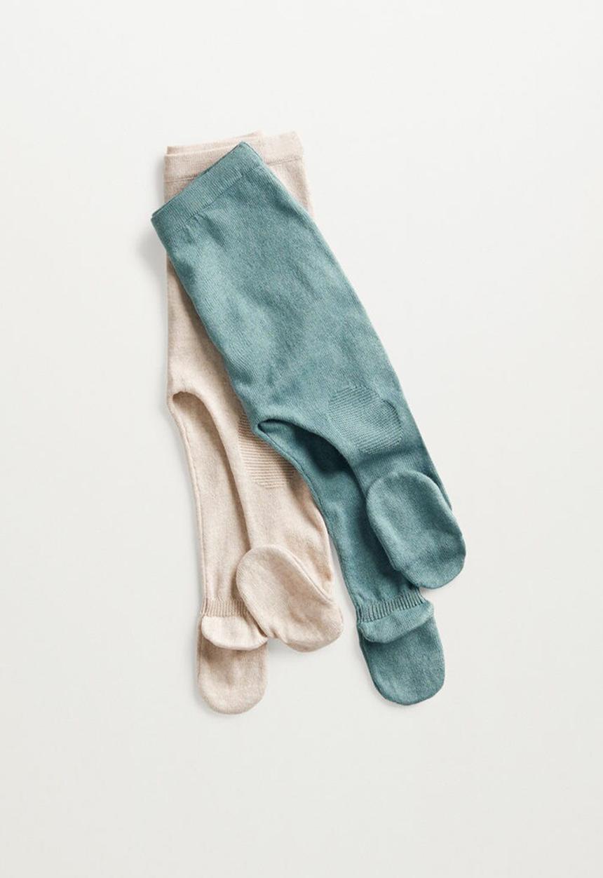 MANGO - Nido leggings - dark green
