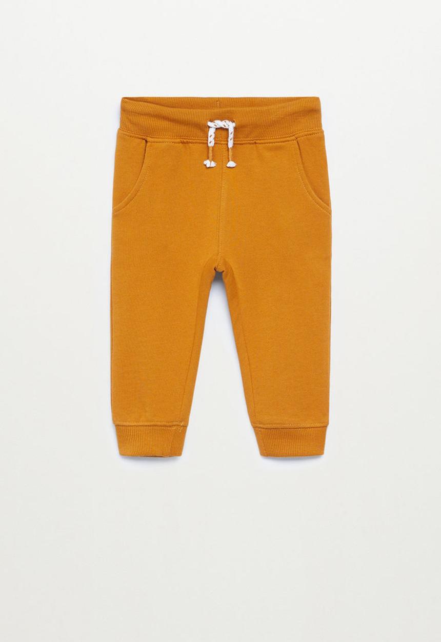 MANGO - Mateop trousers - mustard