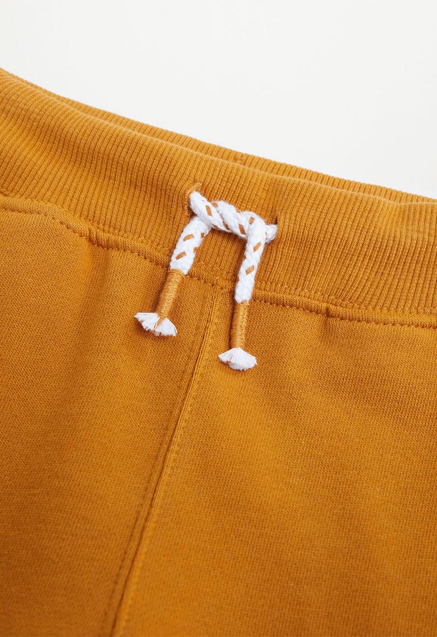 MANGO - Mateop trousers - mustard