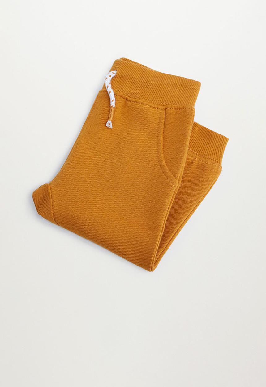 MANGO - Mateop trousers - mustard
