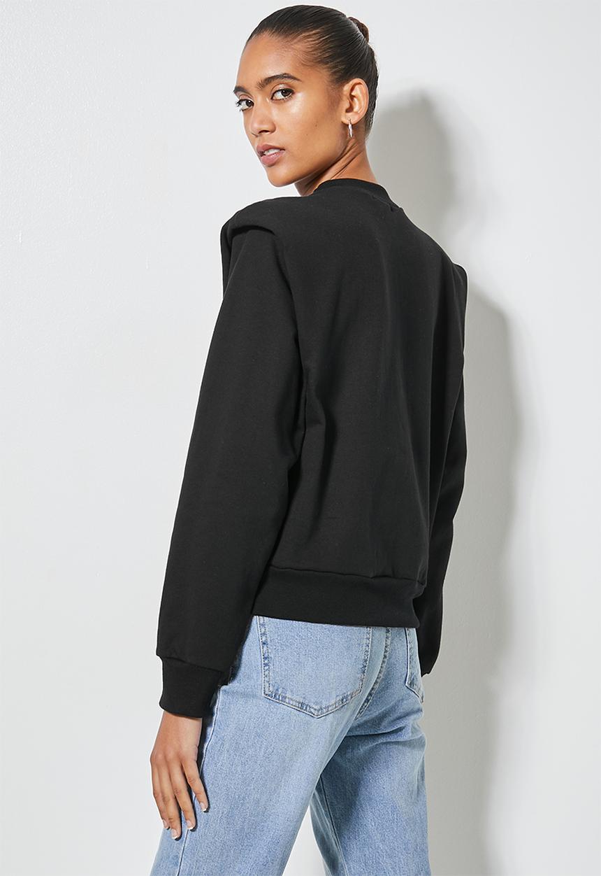 Superbalist - Shoulder pad sweat - black