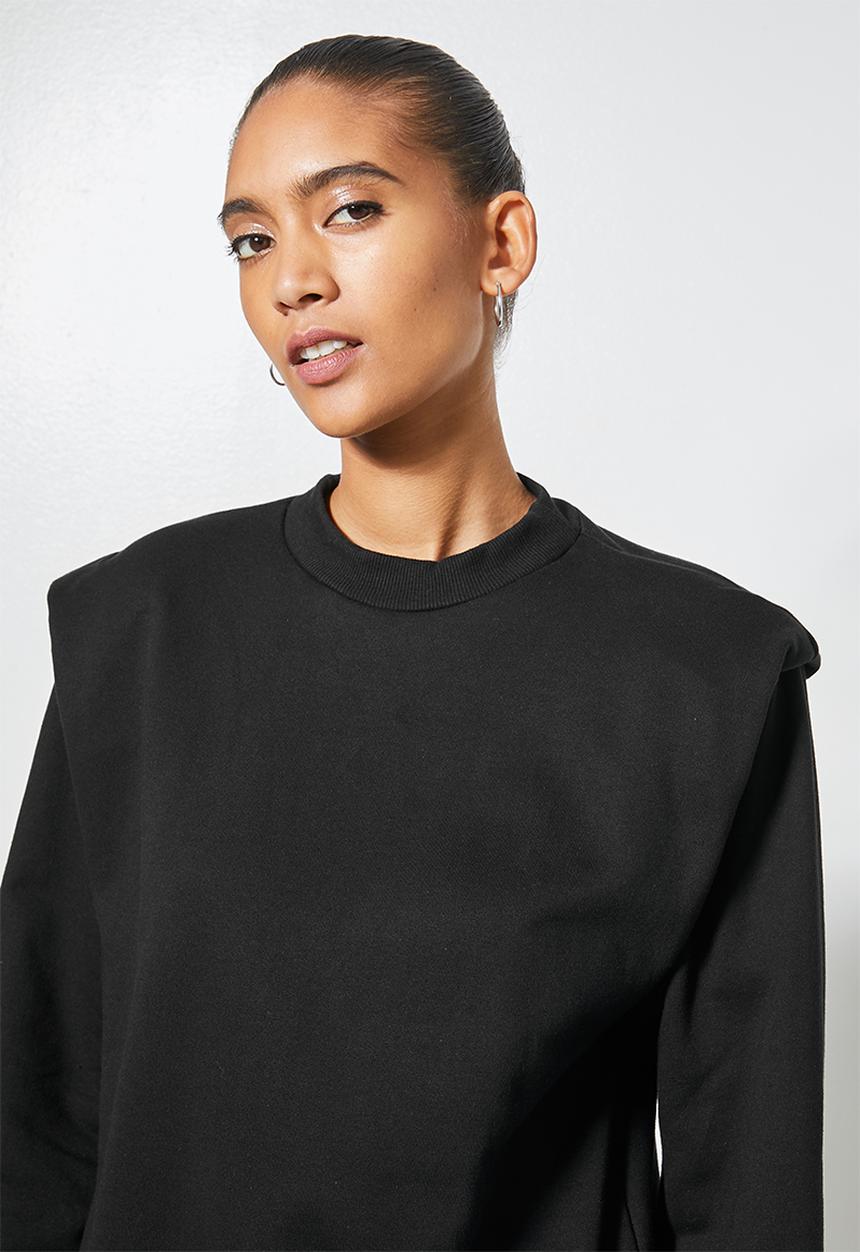 Superbalist - Shoulder pad sweat - black