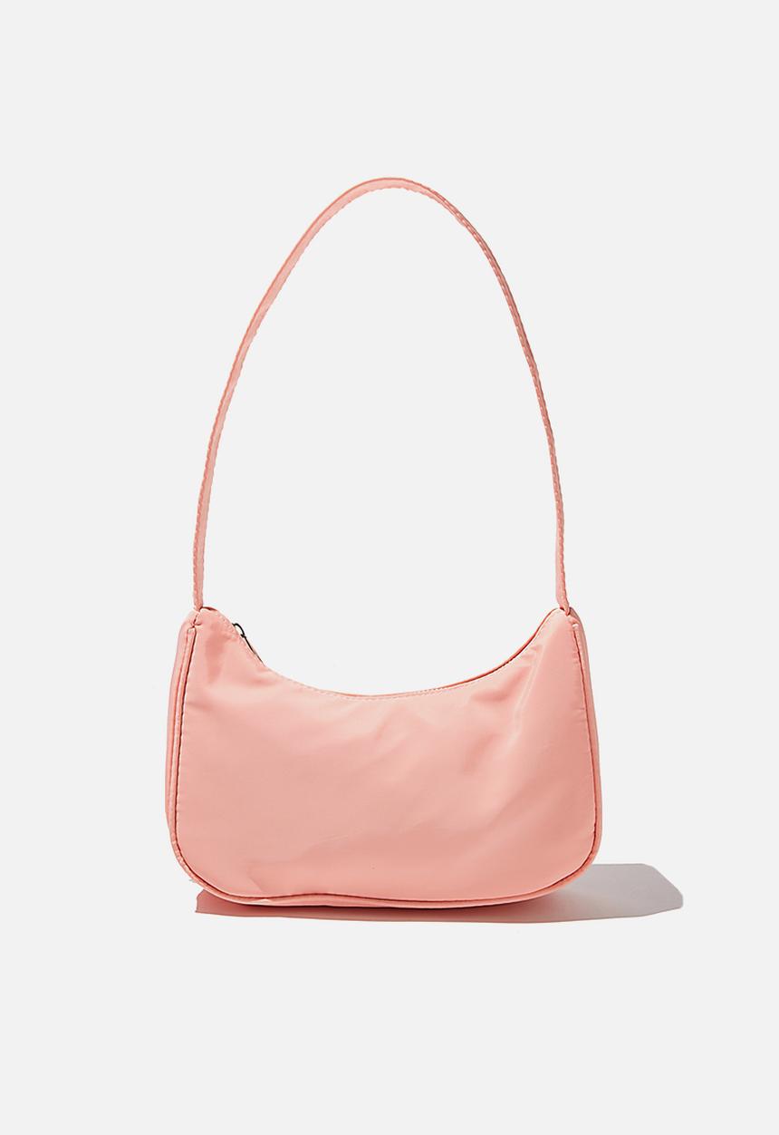 Rubi - Nylon underarm bag - candy