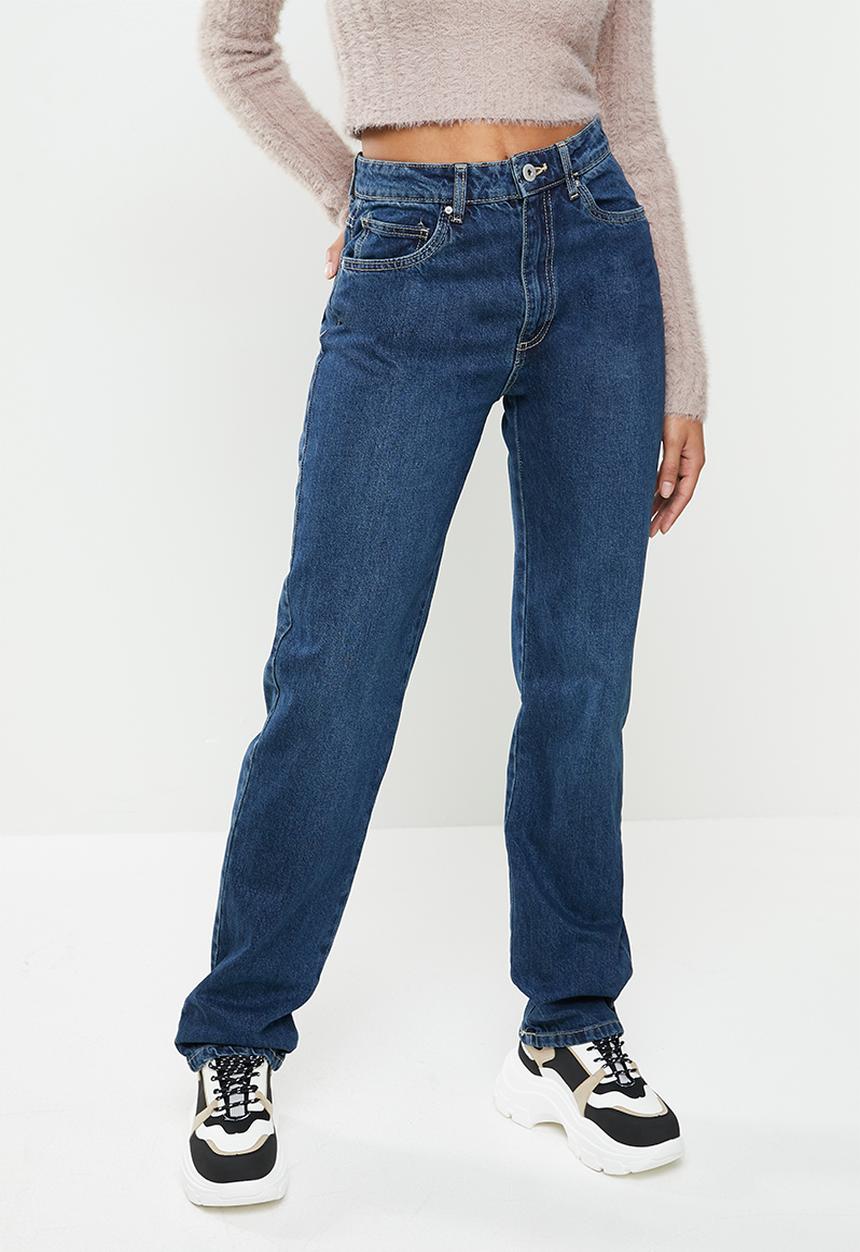 Cotton On - Long straight jean - blue