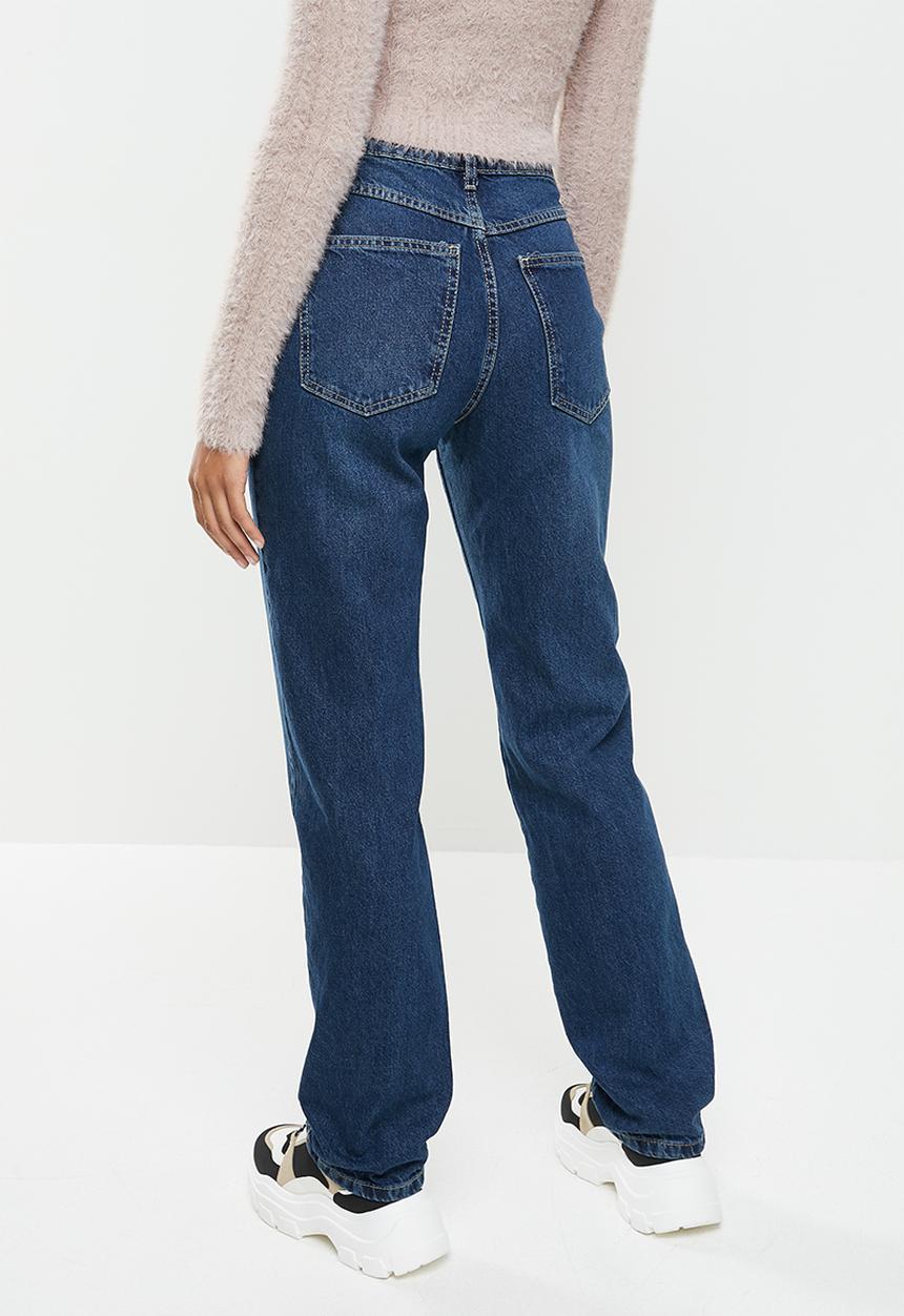 Cotton On - Long straight jean - blue