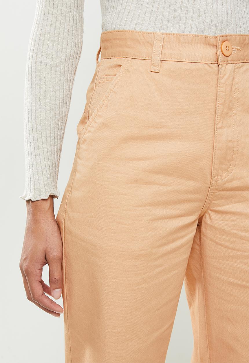 Cotton On - Parker long straight pant - neutral