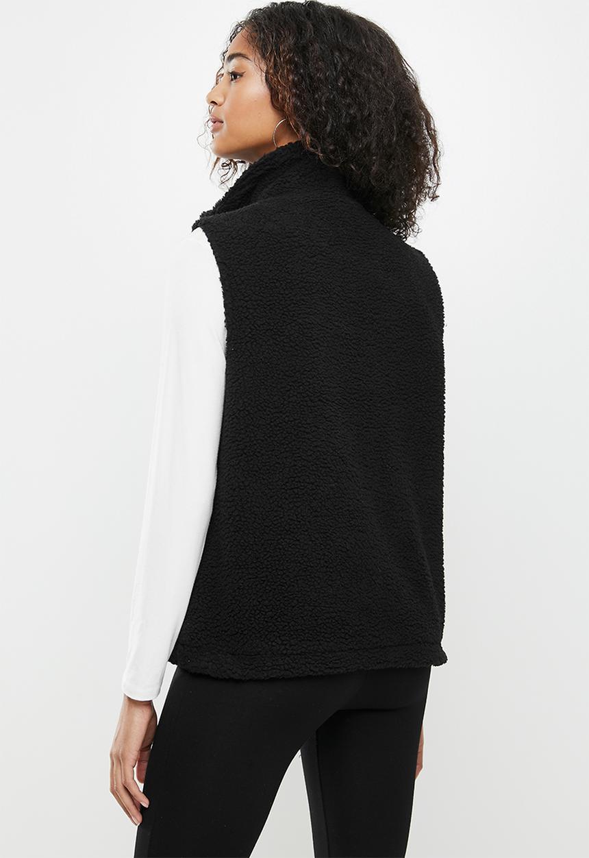 Cotton On - Into the trees vest - black