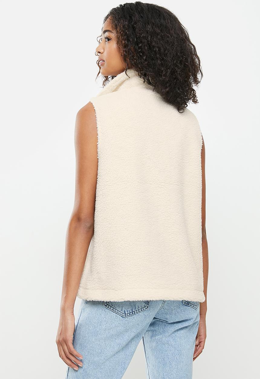 Cotton On - Into the trees vest - cream
