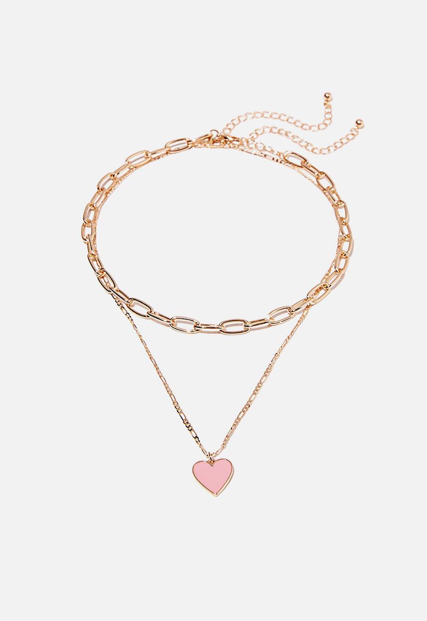 Rubi - Keepsake 2 pack necklace set - heart