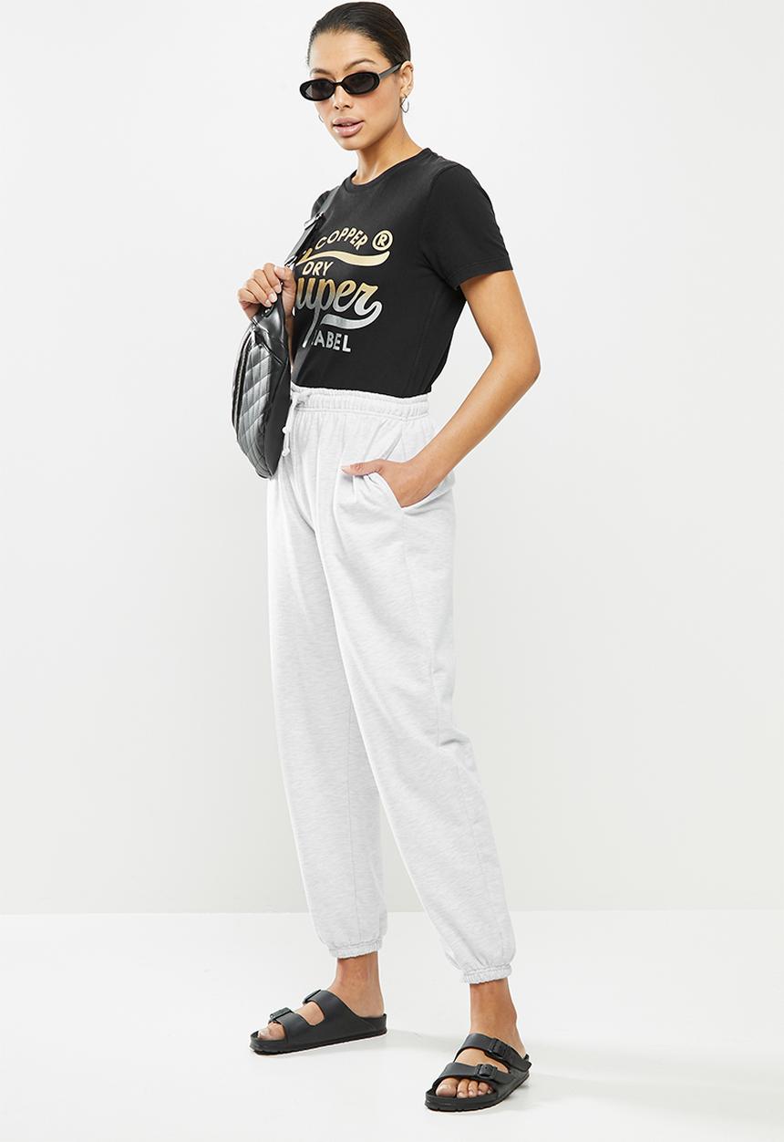 Superdry. - Copper label tee - black