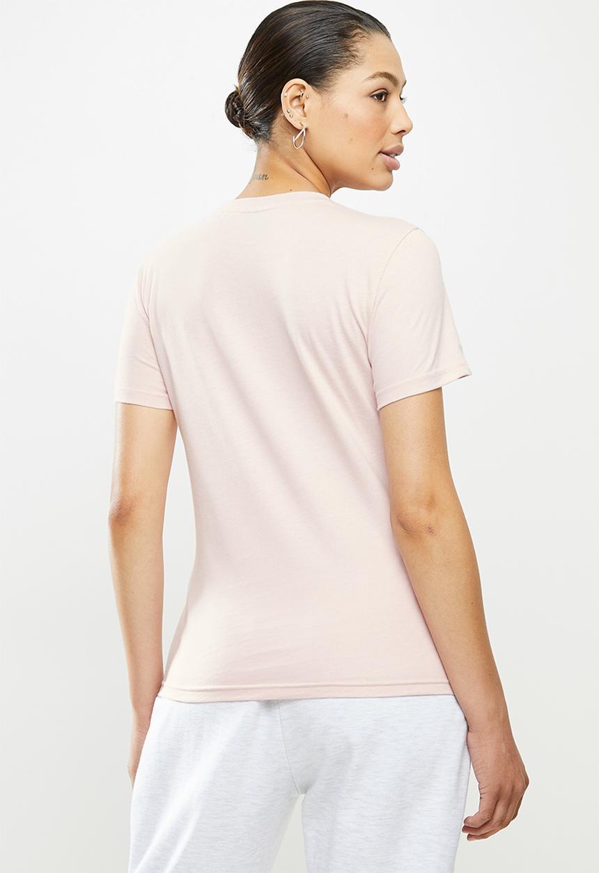 Superdry. - Script sequin tee - light pink