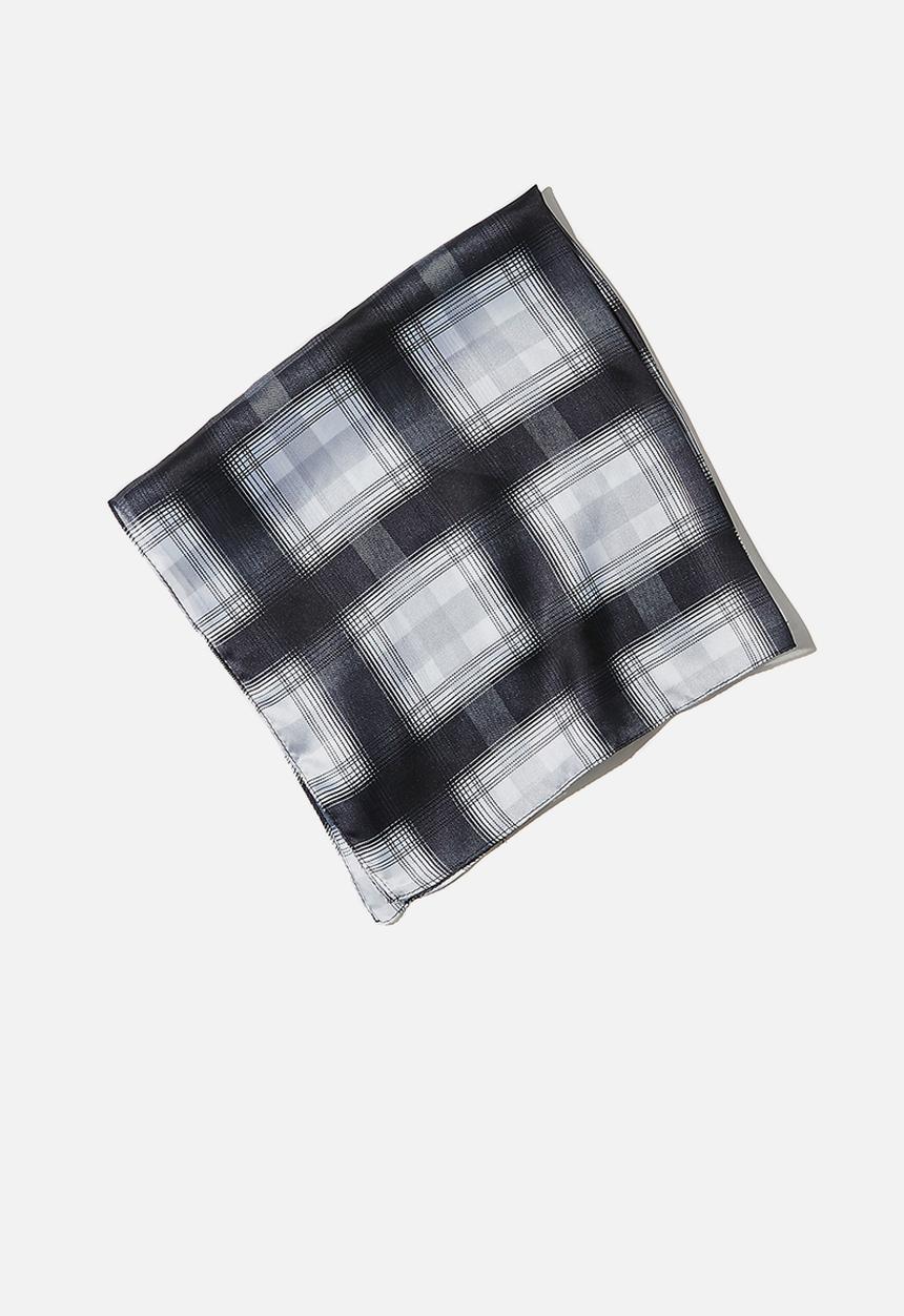 Rubi - Soho bandana - jamie check black white