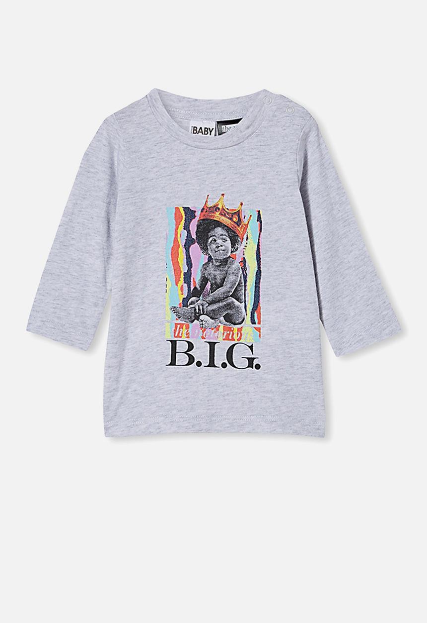 Cotton On - Jamie long sleeve tee - light grey 