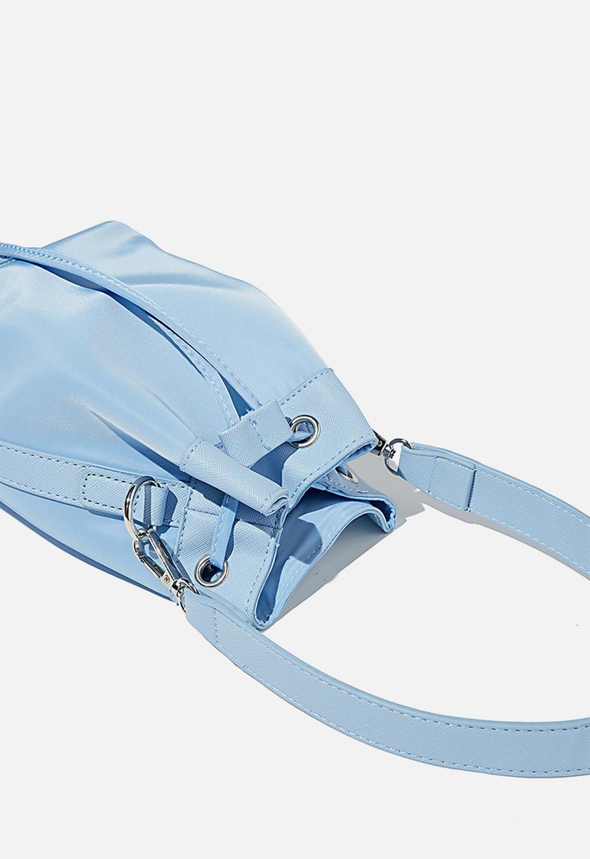 Rubi - Nylon bucket bag - authentic blue