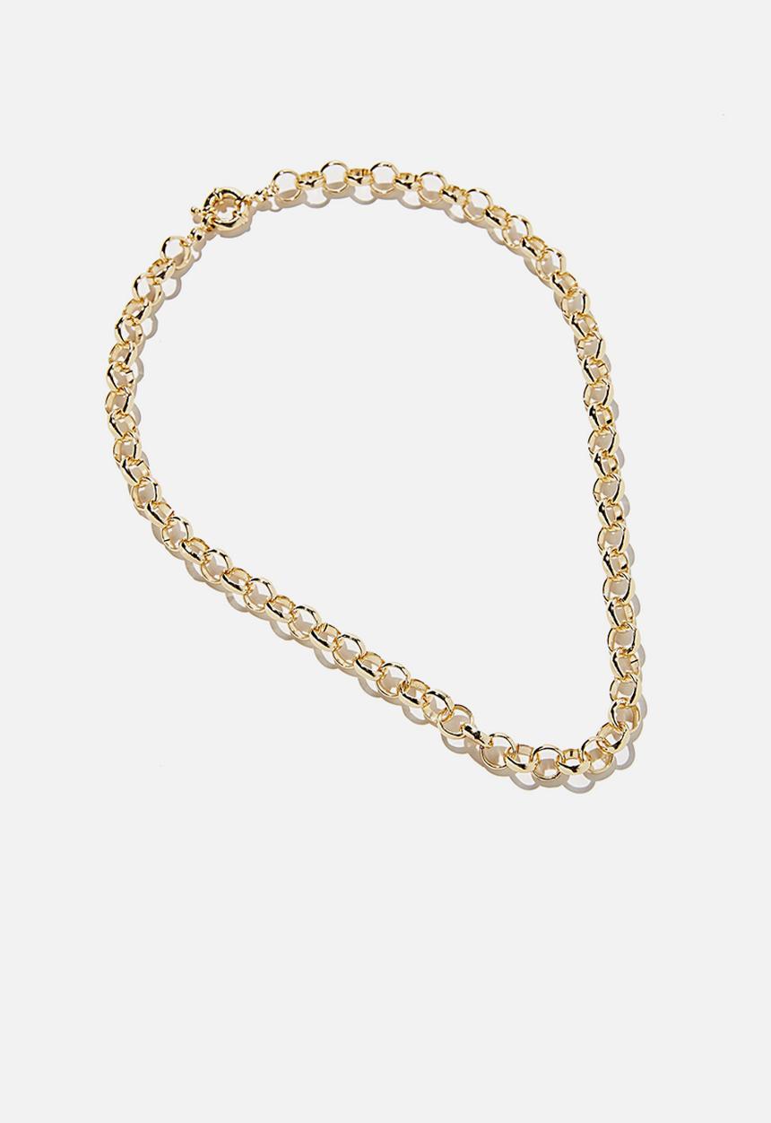 Rubi - Premium forever necklace - gold plated cable chain