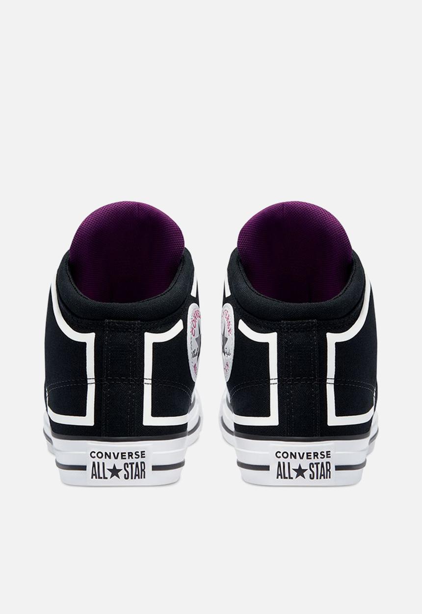 Converse - Chuck taylor all star high street canvas mid - dramatic nights 