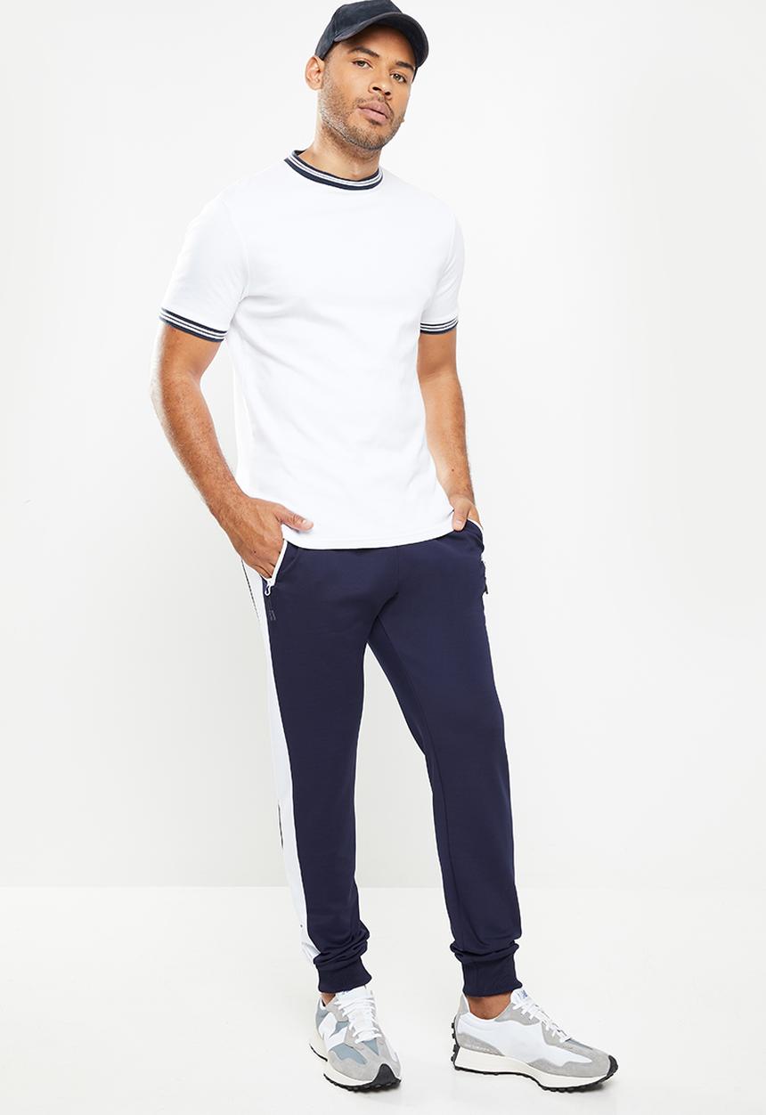 SOVIET - Mahony fashion track pants - navy