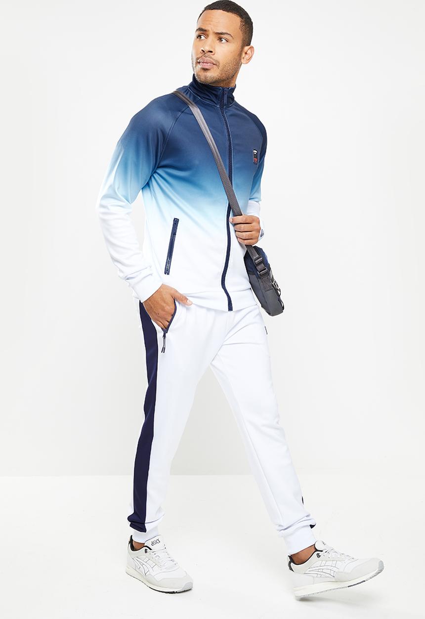 SOVIET - Mahony fashion track pants - white