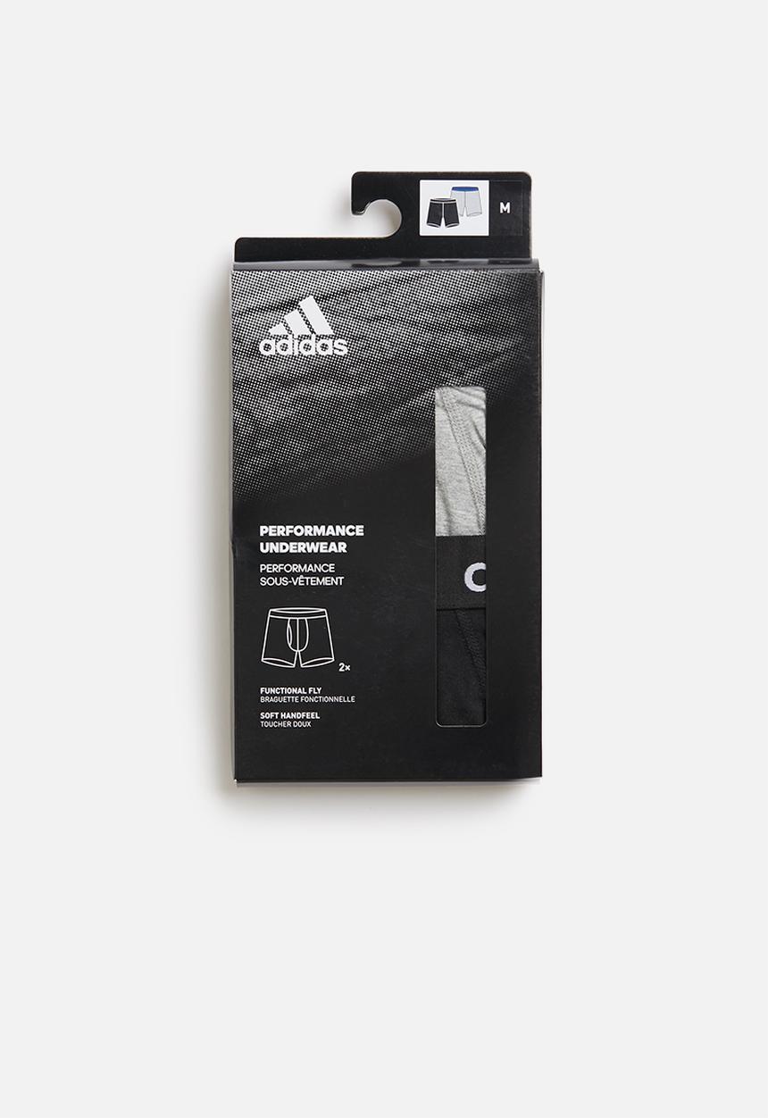adidas Performance - 2p linear brief - black & grey 