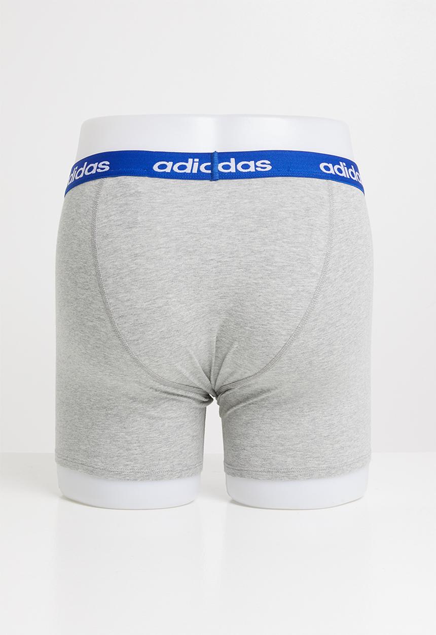 adidas Performance - 2p linear brief - black & grey 