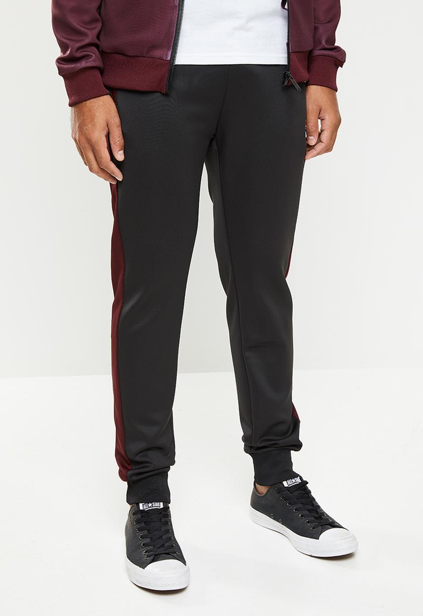 SOVIET - Mahony fashion track pants - black
