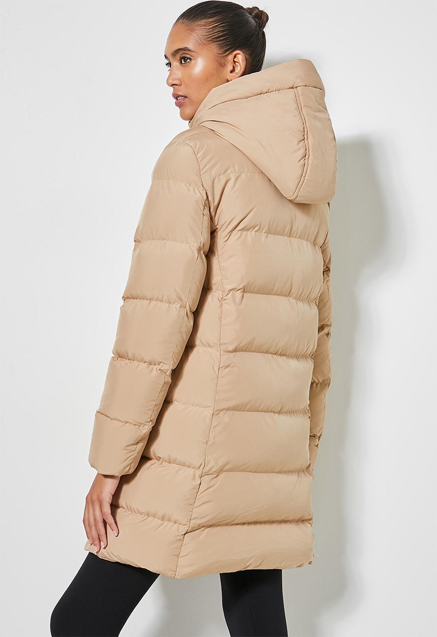 Superbalist - Midi puffer - stone