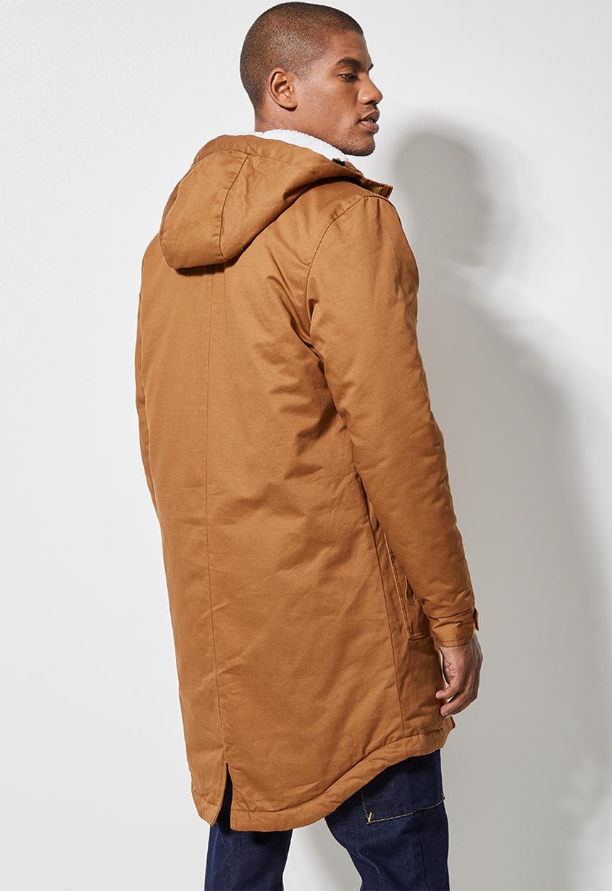 Superbalist - Storm padded parka - tobacco