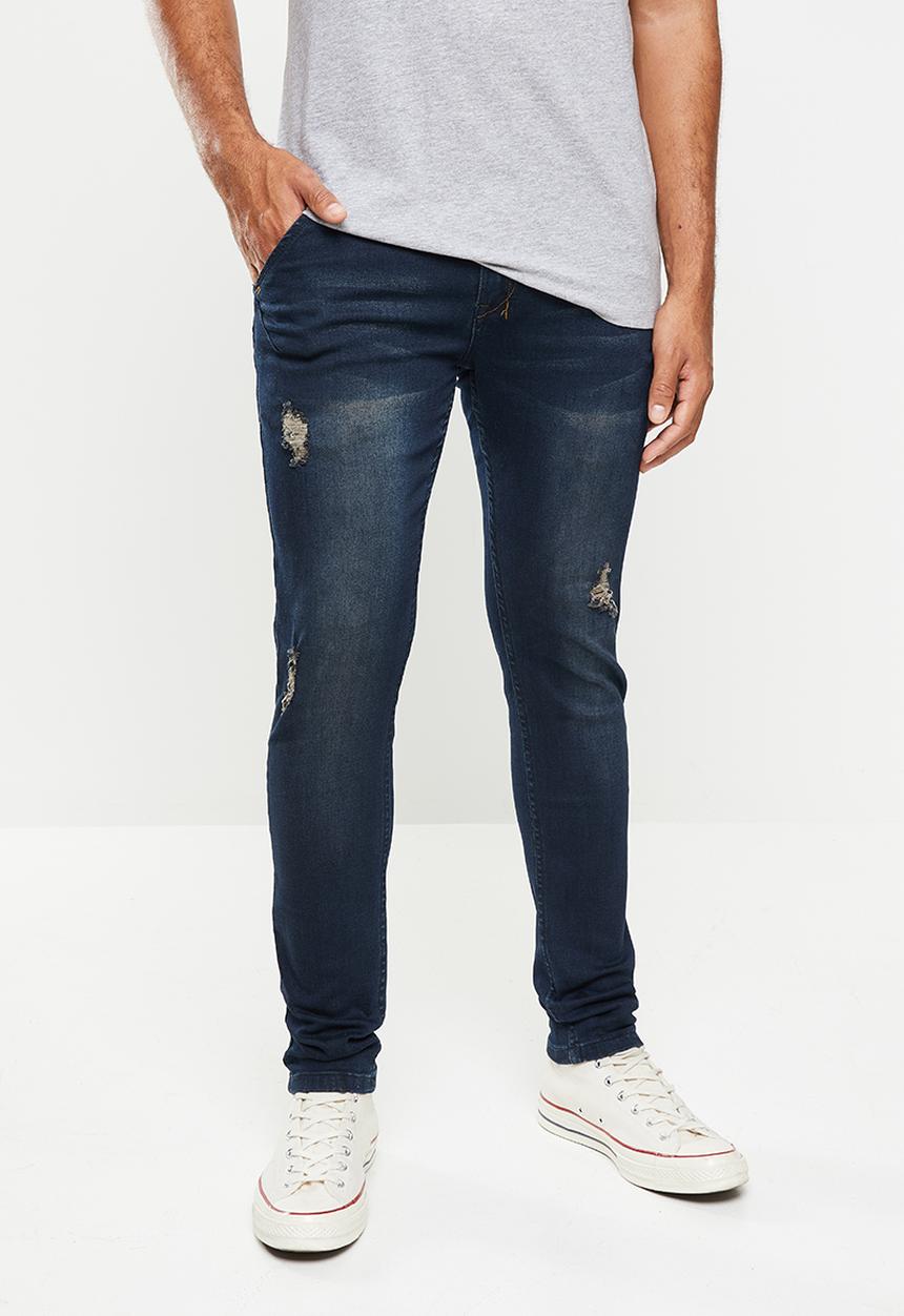SOVIET - Ramirez fashion skinny denim - blue