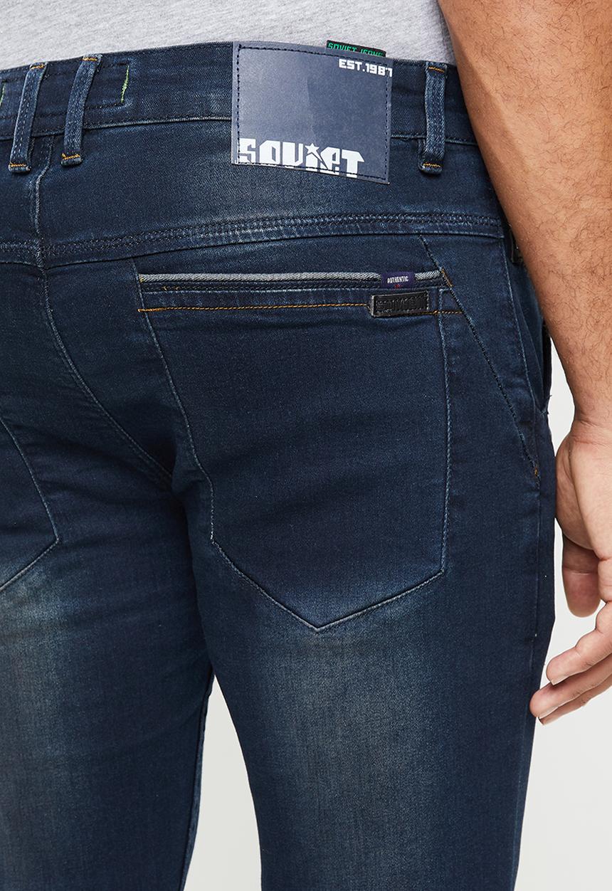 SOVIET - Ramirez fashion skinny denim - blue