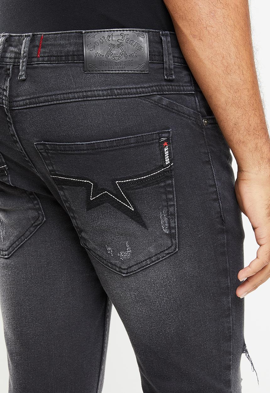 SOVIET - Mclaren basic denim - black