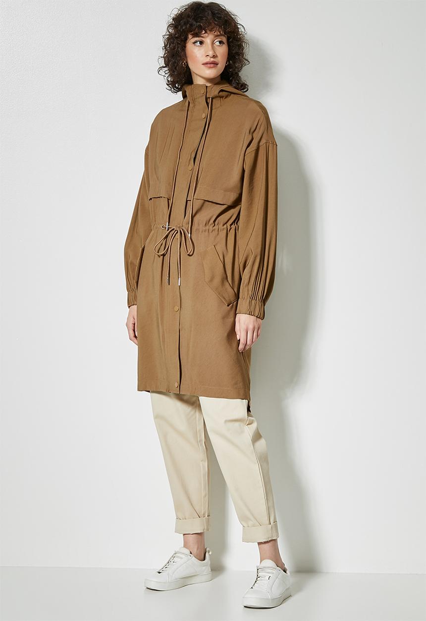 Superbalist - Light weight parka - tobacco