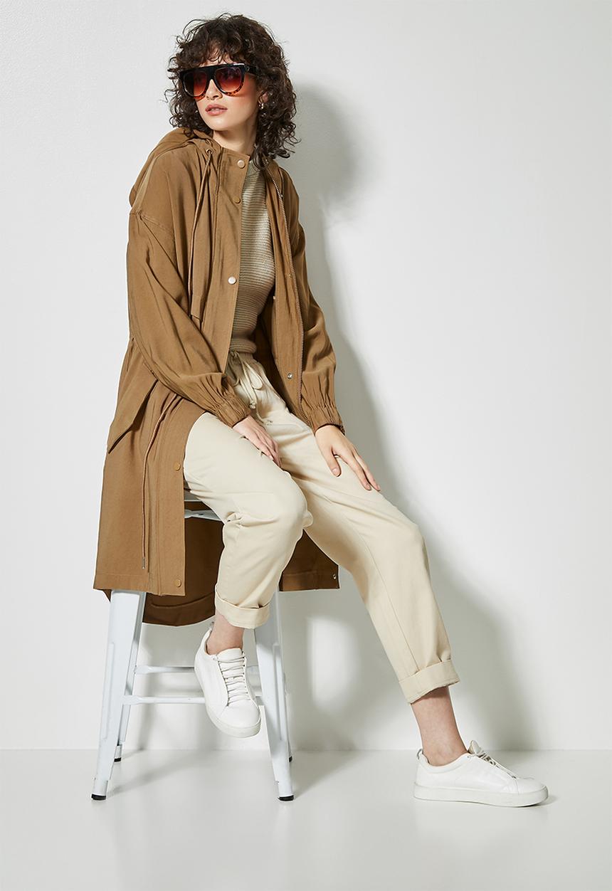 Superbalist - Light weight parka - tobacco