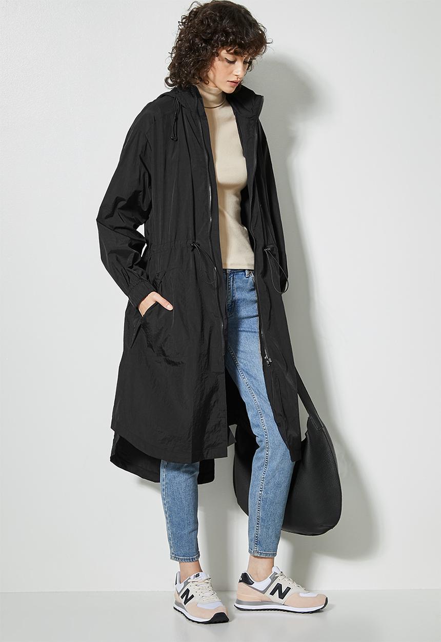 Superbalist - Midi water resistant anarok - black