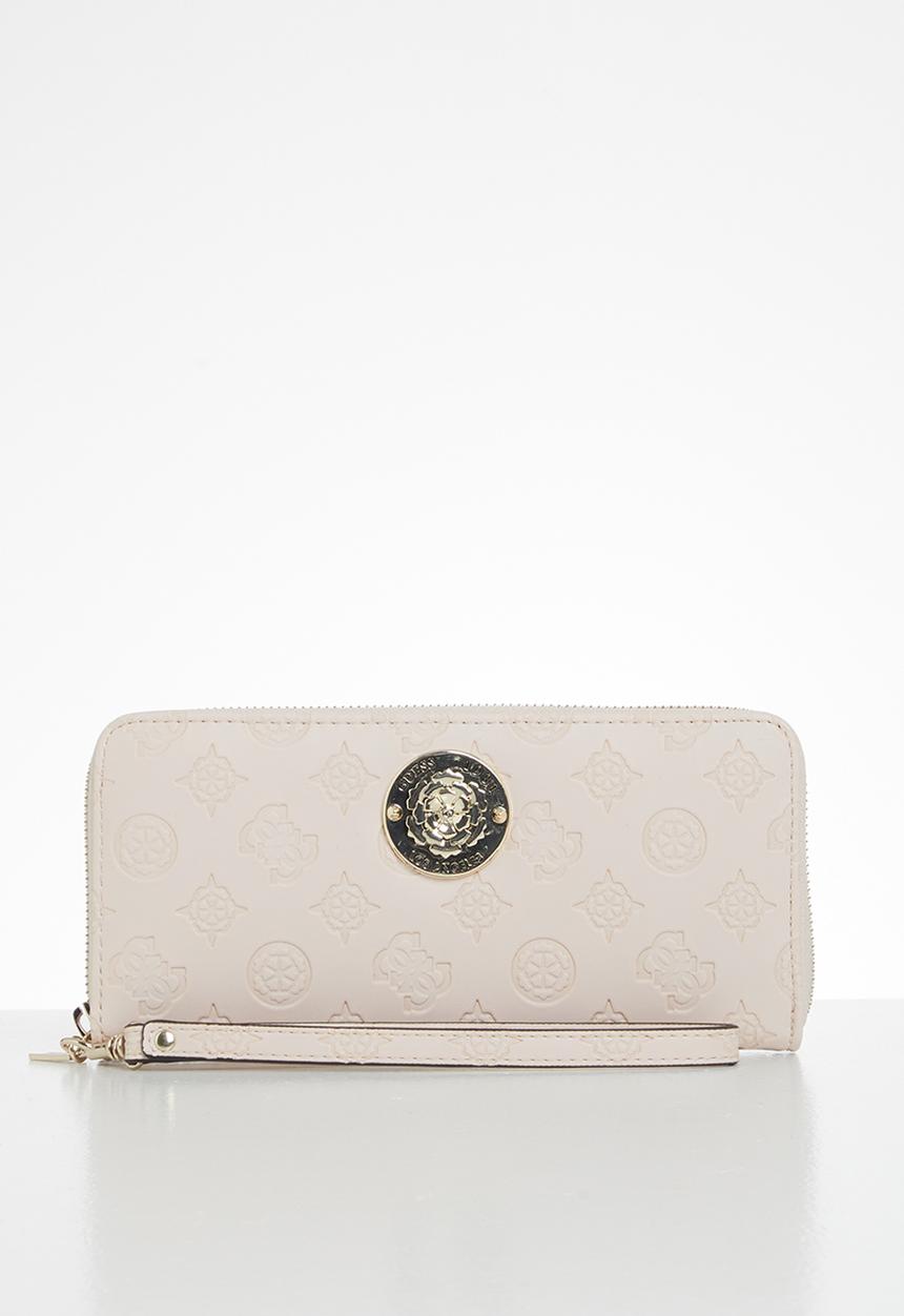 GUESS - Dayane slg large zip around - blush